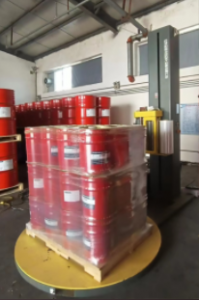 化工桶托盤纏繞機(jī)